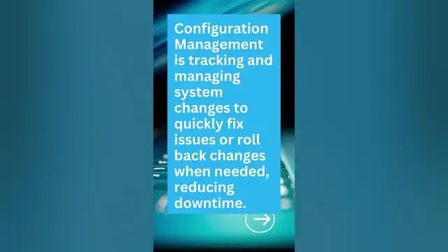 Video thumbnail for What is Configuration Management?