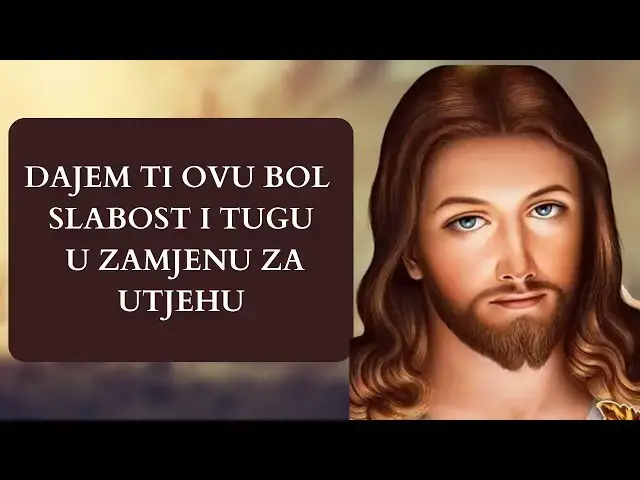 Video thumbnail for DAJEM TI OVU BOL SLABOST I TUGU U ZAMJENU ZA UTJEHU