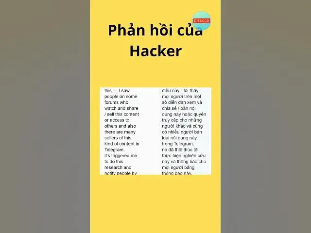 Video thumbnail for TechNews: Hacker để lại lời nhắn trên loạt Camera an ninh Hikvision tại Việt Nam #shorts