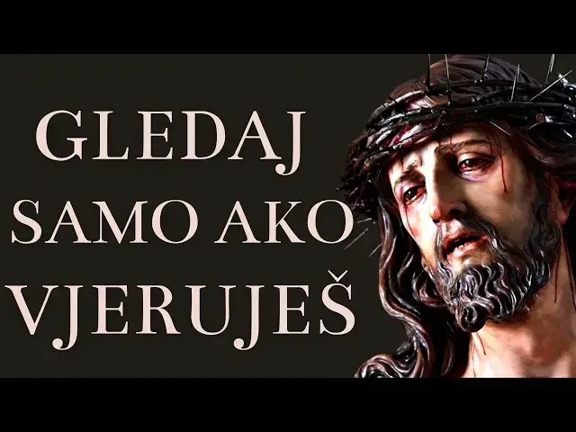 Video thumbnail for GLEDAJ SAMO AKO VJERUJEŠ VJERUJEŠ LI BOGU?