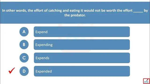 Video thumbnail for English Verb Tenses: Expend, Expends, Expended, Expending Quiz