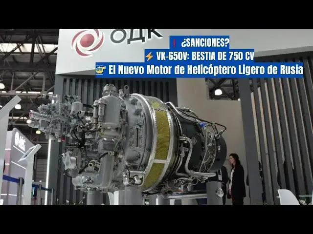 Video thumbnail for 🇷🇺 Rusia Certifica el Motor Klimov VK-650V para Helicópteros Ligeros – Mi-34M1, Ansat, Ka-226T 🚁
