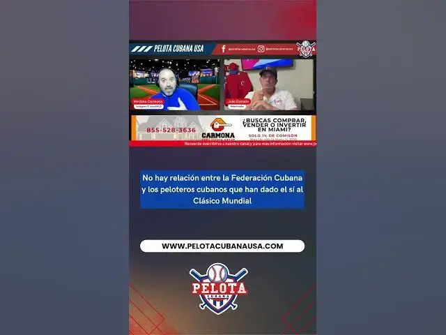 Video thumbnail for No hay relación entre la Federación Cubana y los peloteros cubanos que han dado el sí al Clásico