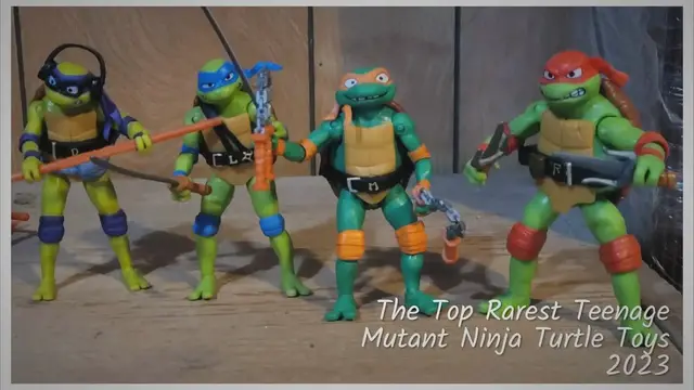 'Video thumbnail for Top Rarest Teenage Mutant Ninja Turtle Toys 2023'