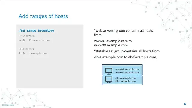 Video thumbnail for 03 ansible inventory