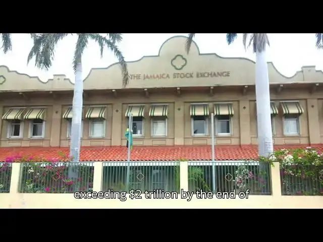 'Video thumbnail for "Jamaica Stock Exchange: $70 Billion Surge in Q1 Value | Market Insights & Analysis"'