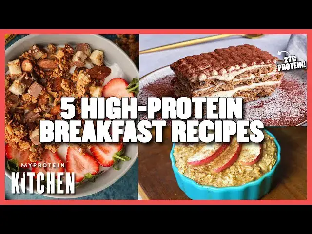 Video thumbnail for 5 High-Protein Breakfast Recipes To Start Your Day Right | Myprotein