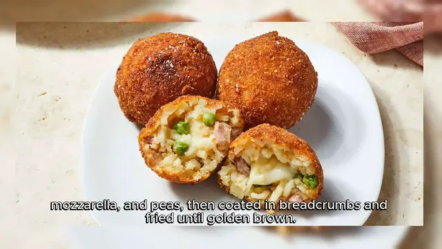 Video thumbnail for Arancini Recipe
