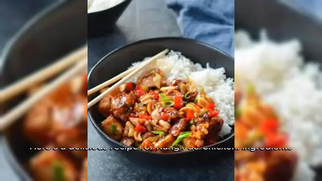 Video thumbnail for Kung Pao Chicken Recipe