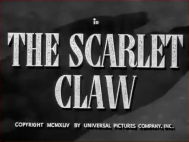 Video thumbnail for The Scarlet Claw (1944)
