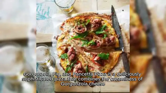 Video thumbnail for Gorgonzola, Fig, and Pancetta Pizza Recipe