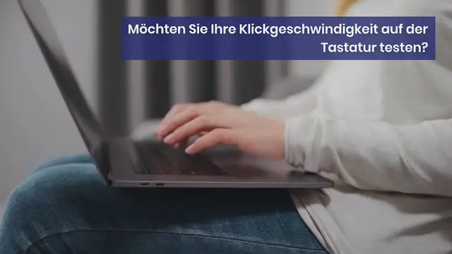 Video thumbnail for Tastatur-Klick-Test | Klicks pro Sekunde CPS