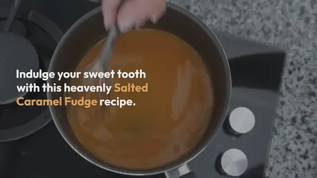 Video thumbnail for Salted Caramel Fudge