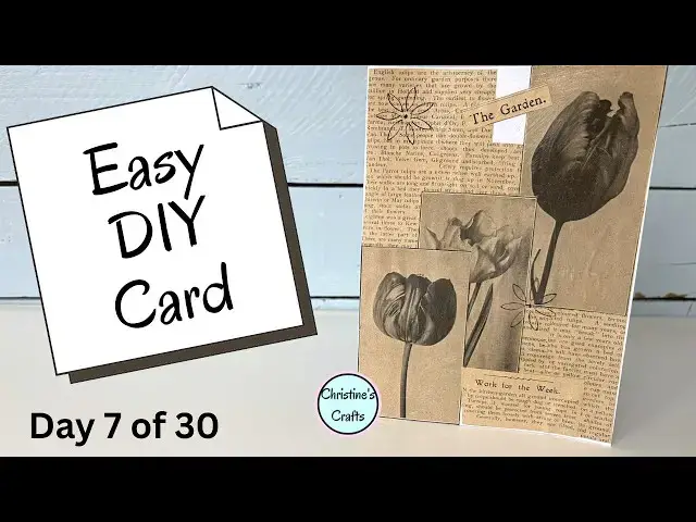 'Video thumbnail for Can You Make This Card With Just Scrap Paper?'