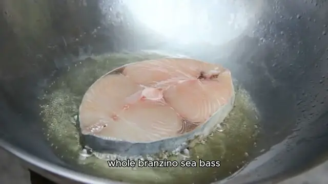 Video thumbnail for branzino recipe