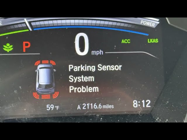 Video thumbnail for Honda CR-V — Parking Sensor Problem – Clean & Reset