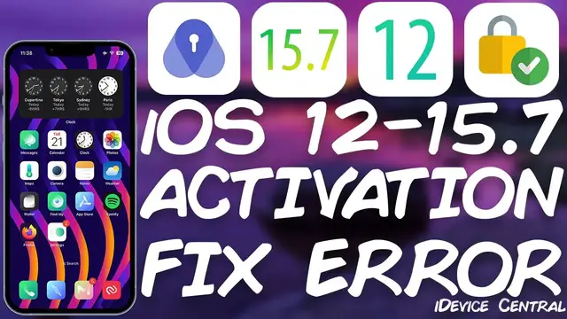 Video thumbnail for iOS 12 - 15.7 JAILBREAK Info: How to Bypass Activation Lock | Forgotten Apple Passcode