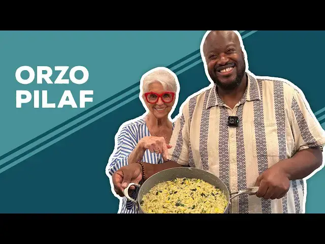 Video thumbnail for Love & Best Dishes: Orzo Pilaf Recipe | Father's Day Side Dish Ideas | Summer Veggie Sides
