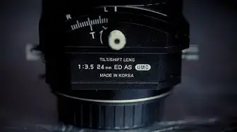 Video thumbnail for Samyang/Rokinon 24mm f/3.5 Tilt-Shift Review