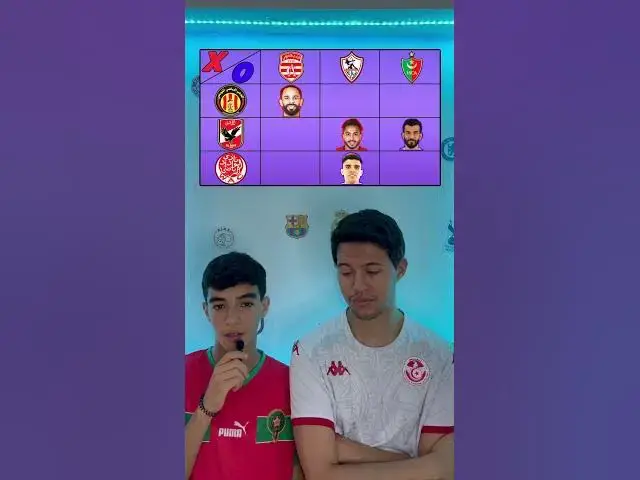 'Video thumbnail for Footy tic-tac-toe (#تونس #المغرب #الجزائر #مصر ) #football #arabic #footballshorts #quiz'