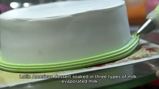 Video thumbnail for tres leches recipe