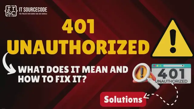 Video thumbnail for 401 Unauthorized Error: What Does it Mean and How to Fix it?
