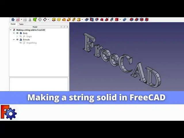 'Video thumbnail for Making a String Solid in FreeCAD | FreeCAD Tutorial | Mechnexus |'