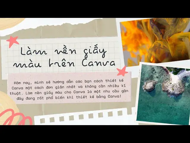 Video thumbnail for Hướng dẫn thiết kế hiệu ứng giấy màu bằng Canva siêu dễ!