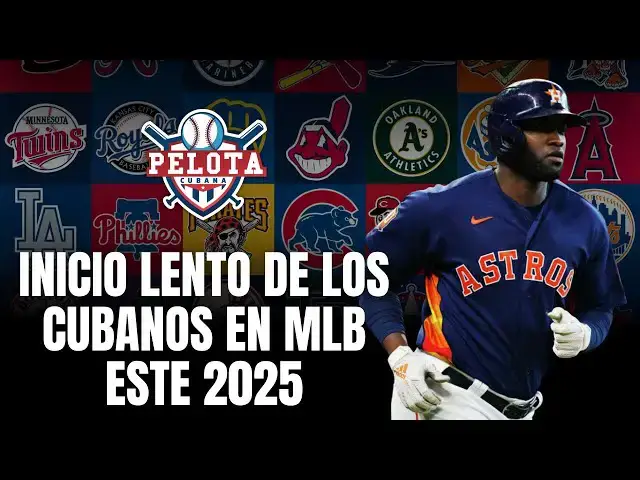 Video thumbnail for Inicio lento de los cubanos en MLB este 2025