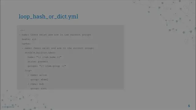 Video thumbnail for 09 ansible loop