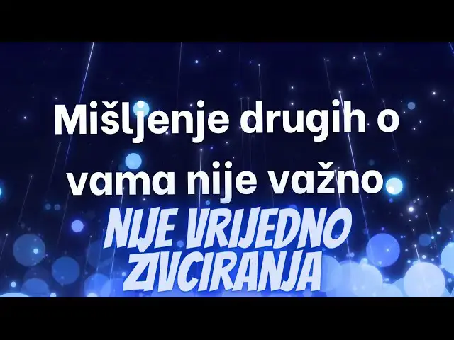 Video thumbnail for 15 STVARI ZBOG KOJIH SE TREBATE PRESTATI ŽIVCIRATI