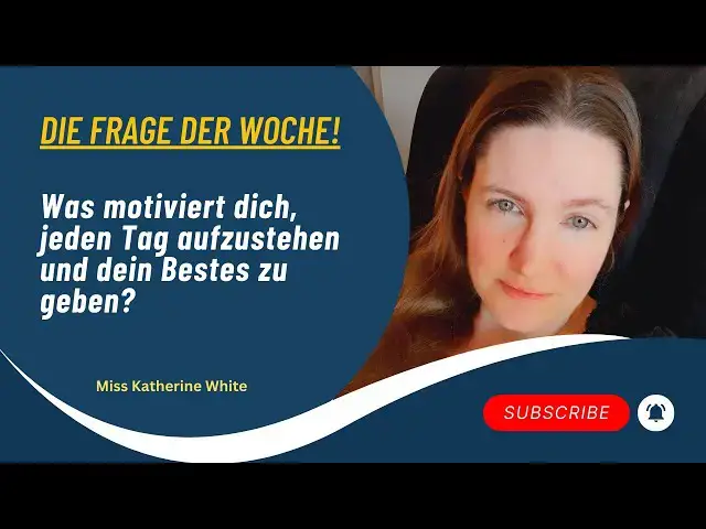 Video thumbnail for Was motiviert dich,  jeden Tag aufzustehen und dein Bestes zu geben?