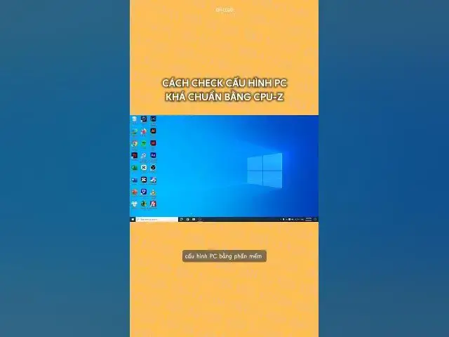 Video thumbnail for Cách check thông số cấu hình PC khá chuẩn mà tricker muốn giấu bạn 🤫 #dhlcgd #thanhcongnghe #gaming