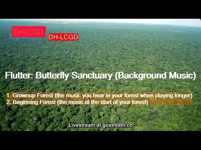Video thumbnail for Flutter: Butterfly Sanctuary Background Music (30min Version) | LIVE by GoStream