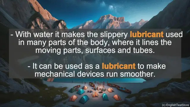 Video thumbnail for How to Use Lubricant In Sentences - Examples Of Lubricant In Sentences