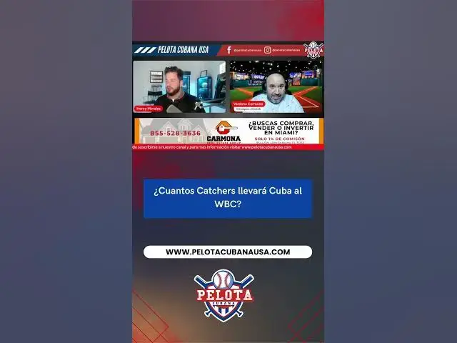 Video thumbnail for ¿Cuántos Catchers llevará Cuba al Clásico Mundial?