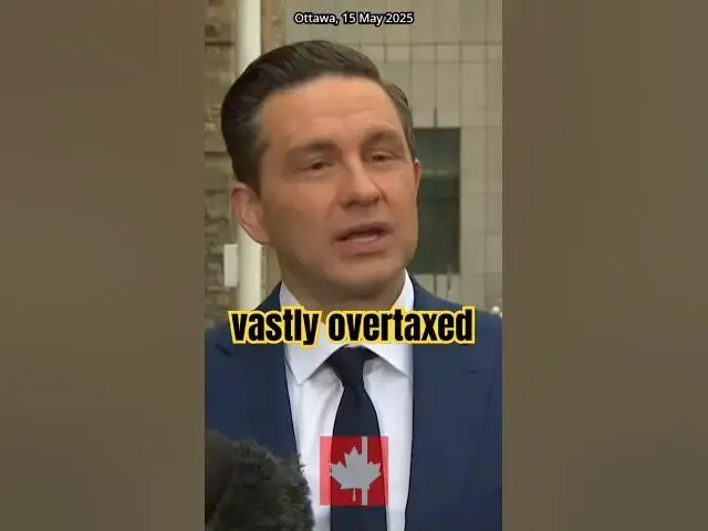 'Video thumbnail for Canadians are vastly overtaxed after Liberals’ lost decade. Any tax cut is a good tax cut'