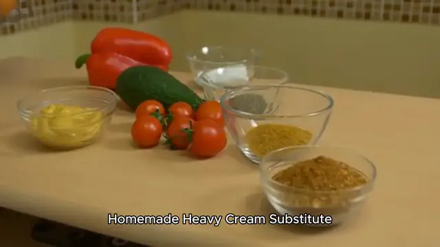 Video thumbnail for heavy cream recipe