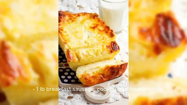 Video thumbnail for breakfast casserole recipe