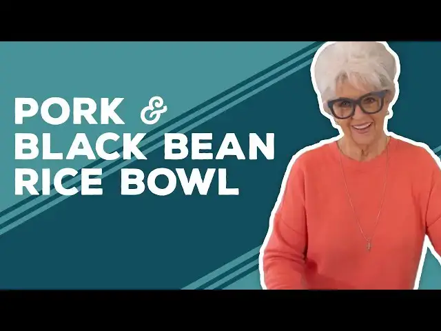 Video thumbnail for Love & Best Dishes: Pork & Black Bean Rice Bowl Recipe | Leftover Pork Recipes
