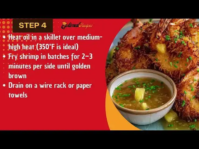 Video thumbnail for Best Crispy Coconut Shrimp with Pineapple Sauce – Ready in 35 Mins