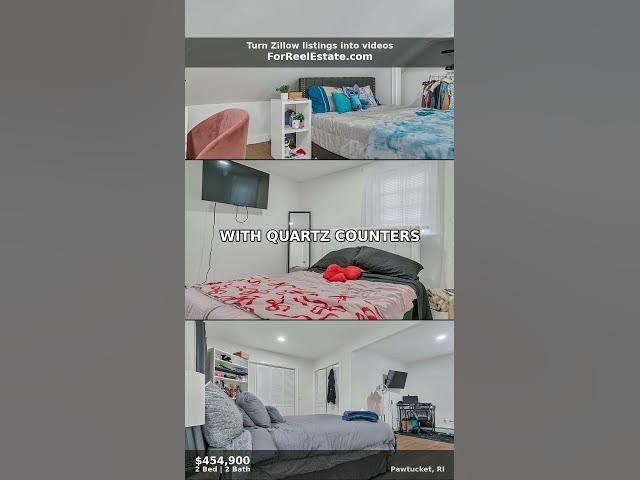 Video thumbnail for Modern Fully Renovated 2BR Home in Pawtucket Ready Now