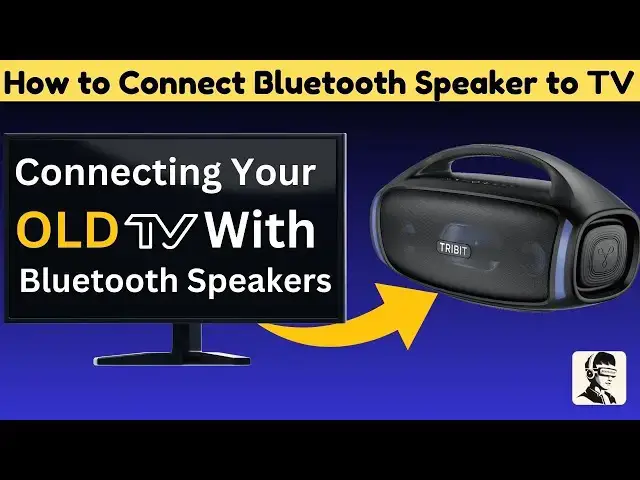 Video thumbnail for Connecting Bluetooth Speaker to TV with: Aux Cable And More