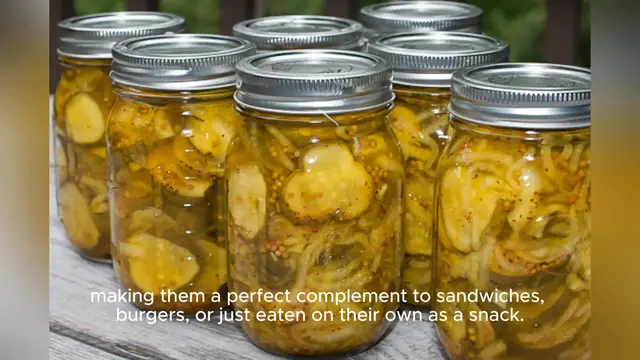 Video thumbnail for bread and butter pickle recipe