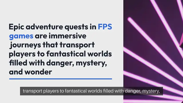 Video thumbnail for Epic Adventure Quests