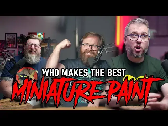 'Video thumbnail for Which Miniature Paint Range is the BEST?!'