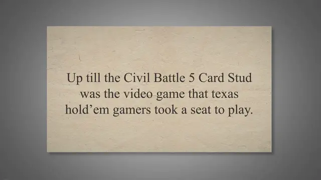 'Video thumbnail for The Game 5-Card Stud'