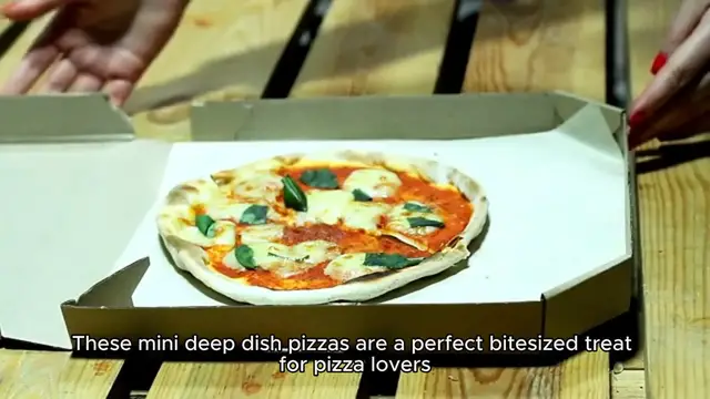 Video thumbnail for Mini Deep Dish Pizzas Recipe