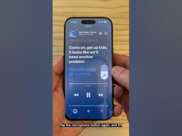 Video thumbnail for How to use Apple Music’s hidden karaoke mode