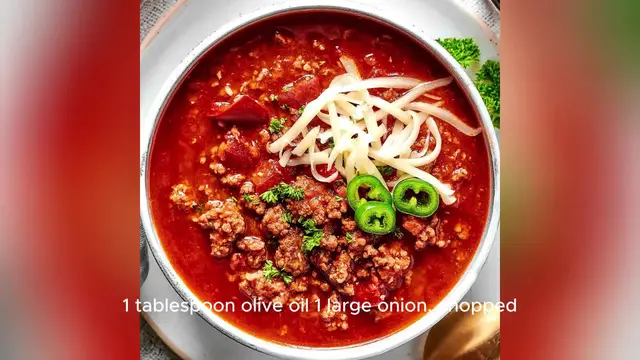 Video thumbnail for no bean chili recipe